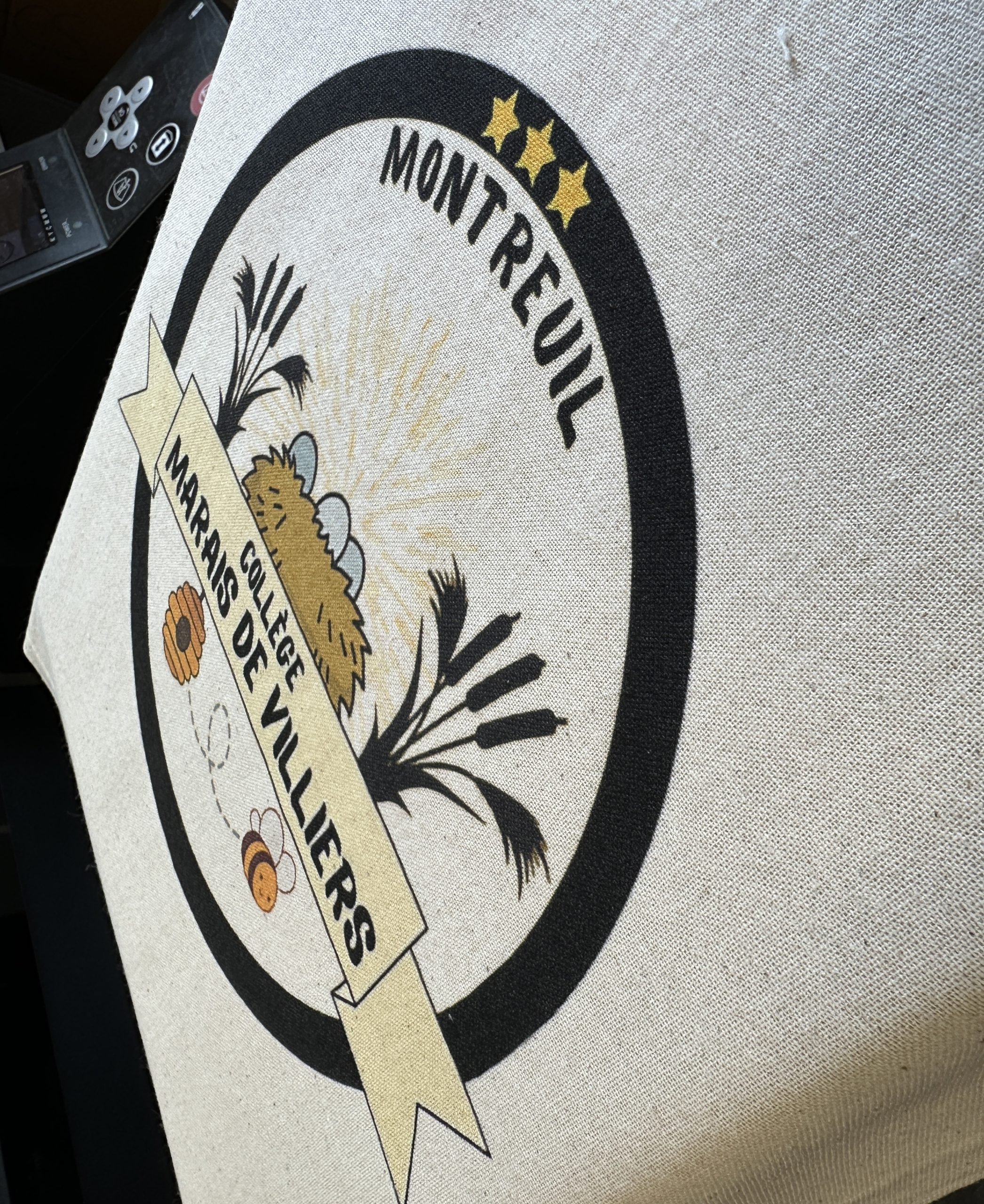 zoom sur ma serigraphie
