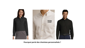 bannière blog. porté des chemises personnalisés
